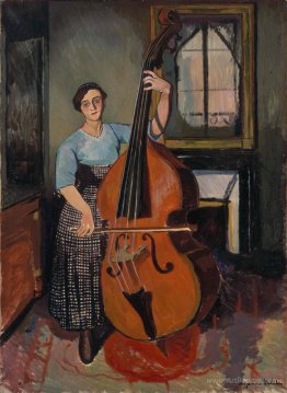 Woman with a Double Bass