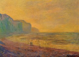 Low Tide at Pourville, Misty Weather