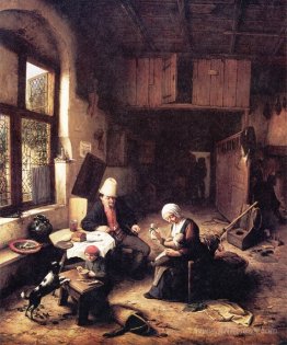 The Interior of a Peasant's Cottage