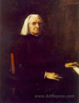 Portrait of Franz Liszt