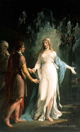 Calypso receiving Telemachus and Mentor in the Grotto