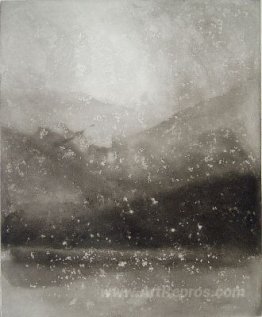 Evening Snow, Coniston