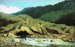 Landscape with a Rock and Stream