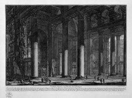 Interior view of the pronaos of the Pantheon