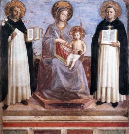 Virgin and Child with Sts. Dominic and Thomas Aquinas