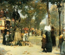 Paris Street Scene