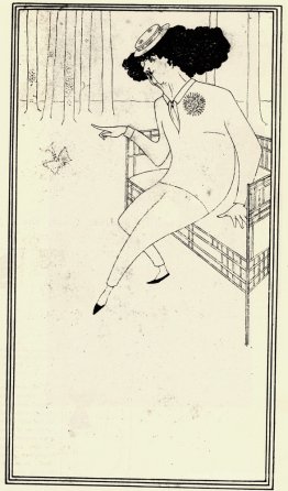 Caricature of James McNeill Whistler