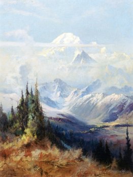 Mount McKinley in Mist