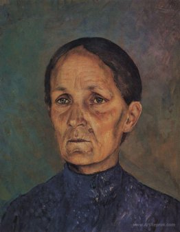 Portrait of A.P.Petrovoy-Vodkin, artist's mother