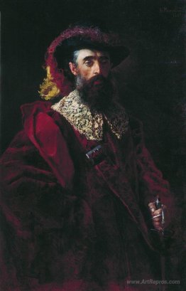 Portrait of the Man in Red Velvet Suit