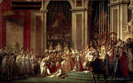 The Consecration of the Emperor Napoleon and the Coronation of t