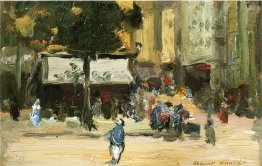 Street Corner in Paris