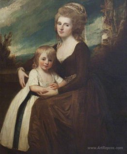 Frances Bankes (1756–1847), Lady Brownlow, with Her Son, The Hon