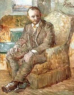 Portrait of the Art Dealer Alexander Reid, Sitting in an Easy Ch