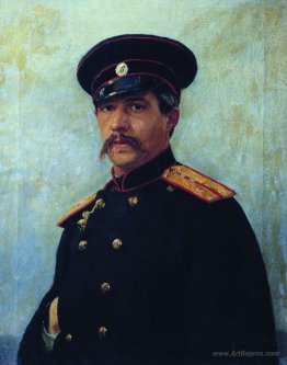 Portrait of a military engineer, Captain A. Shevtsov, brother of