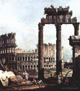 Capriccio with the Colosseum