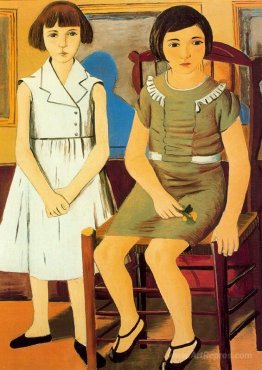 Portrait of two girls