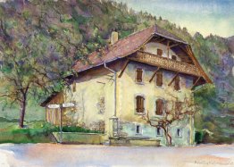 House of the Dime near Ollon; a tax house in the Canton Vaud, Sw