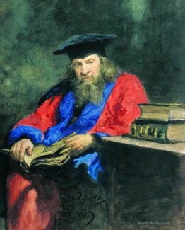 Portrait of Dmitry Mendeleev