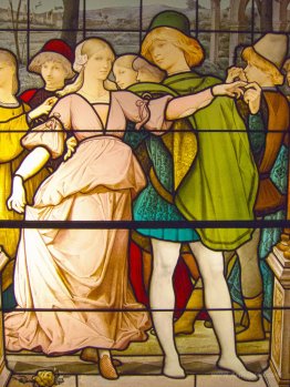 Danse de fiançailles detail