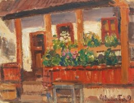 Verandah With Flowers