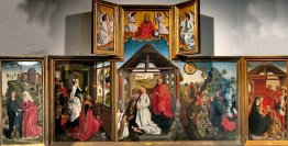 Polyptych with the Nativity