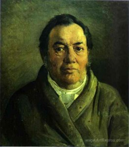 Portrait of Nikolay O.Ge, Artist's Father