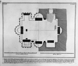 The Roman antiquities, t. 3, Plate XXI. Plan of the burial chamb