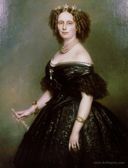 Portrait of Queen Sophie of Netherlands, born Sophie of Württemb