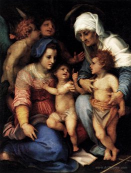 Madonna and Child with St. Elisabeth, the Infant St. John, and T