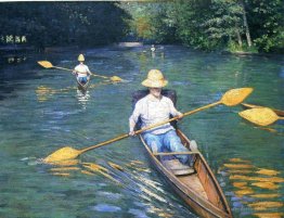 Skiffs on the Yerres