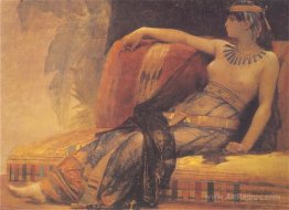 Cleopatra, preparatory study for 'Cleopatra Testing Poisons on t