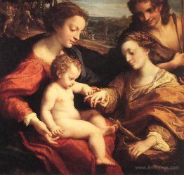 The Mystic Marriage of St. Catherine of Alexandria