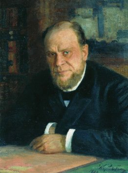 Portrait of lawyer Anatoly Fyodorovichm Koni