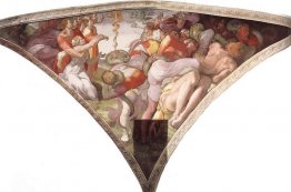 Sistine Chapel Ceiling: The Brazen Serpent