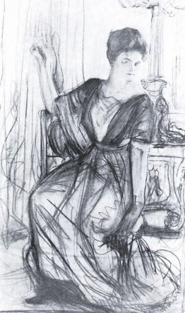 Sketch for a portrait of P.I. Scherbatova