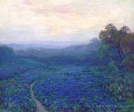 Path through a Field of Bluebonnets