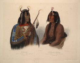 Noapeh, an Assiniboin Indian and Psihdja-Sahpa, a Yanktonan Indi