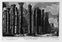 The Roman antiquities, t. 1, Plate XXII. Temple of Cybele.