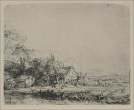 Landscape with a Cow Drinking