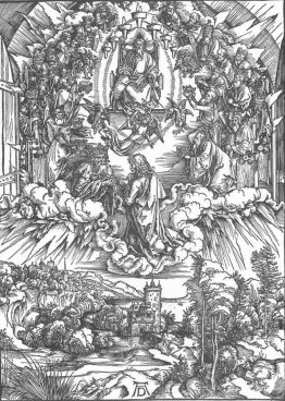 St John and the Twenty four Elders in Heaven