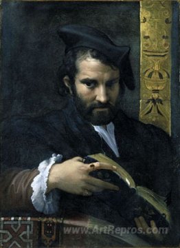 Portrait of a Man with a Book