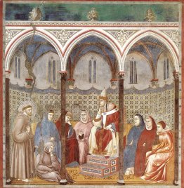 St. Francis Preaching a Sermon to Pope Honorius III