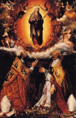 Assumption of the Virgin with Saints Peter Chrysologus, and Cass