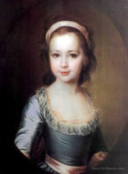 Portrait of Countess Anna Vorontsova as a Child