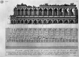 The Roman antiquities, t. 4, Plate XXVIII. External façade of th