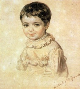 Portrait of Maria Kikina as a Child