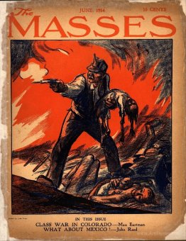 Cover of the June, 1914 issue of The Masses