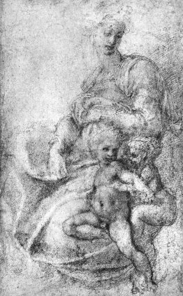 Madonna, Child and St.John the Baptist