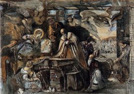 Study from Tintoretto's Adoration of the Magi